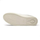 TÊNIS MASCULINO CASUAL EM COURO BRANCO COM CONFORTO - NAVY