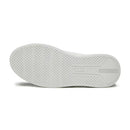 TÊNIS MASCULINO CASUAL EM COURO BRANCO COM CONFORTO