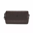 NECESSAIRE MASCULINA EM COURO MARROM - CAFÉ