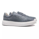 TÊNIS MASCULINO CASUAL EM COURO AZUL COM CONFORTO - BLUE BERRY